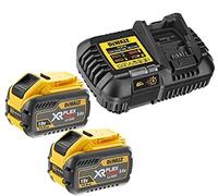2 x Dewalt DCB548 18v / 54v XR Flexvolt 12.0ah Battery +DCB116 Flex Volt Charger