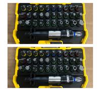 2 X DeWalt DT7969 32Pc Screwdriver Bit Set & Holder Pro Grade PH Slotted PZ Torx