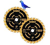 DeWalt DT10640 165mm X 20mm Bore 40T TCT DCS391 Circular Saw Blade