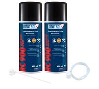 2 x DINITROL RC900 RUST CONVERTER PRIMER 400ml CAN + EXTENSION NOZZLE PREVENTION
