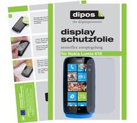 2 x DIPOS ANTI-Screen Protector compatible with Nokia Lumia 610