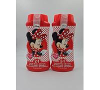 2 X Disney, Minnie Mouse Bubble Bath & Shampoo [475 ml X 2]