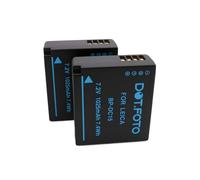 2 x Dot.Foto BP-DC15-E, BP-DC15-U, BP-DC15-TK Premium 7.2v / 1025mAh Rechargeable Battery for Leica D-LUX (Typ 109), D-LUX 7, D-LUX 8 / C-LUX