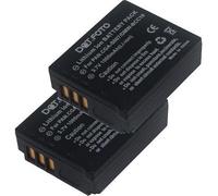 2 x Dot.Foto CGA-S007E, DMW-BCD10 Premium 3.7v / 1000mAh Rechargeable Battery for Panasonic Lumix DMC-TZ1 TZ2 TZ3 TZ4 TZ5 DMC-TZ11 DMC-TZ15 DMC-TZ50