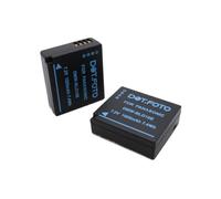 2 x Dot.Foto DMW-BLE9, DMW-BLE9E, DMW-BLG10, DMW-BLG10E Premium 7.2v / 1025mAh Rechargeable Battery for Panasonic DC-TZ99, DC-TZ90 DMC-TZ100 DMC-GX7 DMC-TZ80 DC-LX100 II, DMC-GF6 DMC-GX80 DC-GX9