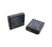 2 x Dot.Foto DMW-BLH7, DMW-BLH7E Premium 7.2v / 680mAh Rechargeable Battery for Panasonic Lumix DMC-GM1, DMC-GM5, DMC-GF7, DMC-LX10, DMC-LX15