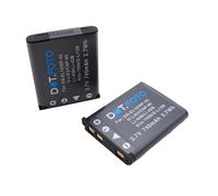 2 x Dot.Foto EN-EL10 Premium 3.7v / 740mAh Rechargeable Battery for Nikon Coolpix S60 S80 S200 S202 S203 S205 S210 S220 S225 S230 S500 S510 S520 S570 S600 S700 S3000 S4000 S5100