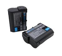 2 x Dot.Foto EN-EL15, EN-EL15b, EN-EL15c Premium 7.0v / 1900mAh Rechargeable Battery for Nikon D610, D750, D810, D800, D850, D880, D7100, D7200, D7000, D7500, Z6 II/III, Z7, Z8, Zf