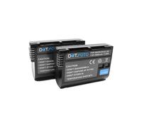 2 x Dot.Foto EN-EL15, EN-EL15b, EN-EL15c Premium High Capacity 7.0v / 2500mAh Rechargeable Battery for Nikon D610, D750, D810, D800, D850, D880, D7100, D7200, D7000, D7500, Z6 II/III, Z7, Z8, Zf