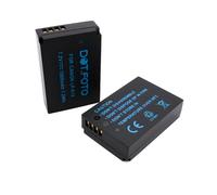 2 x Dot.Foto LP-E12 Premium 7.2v / 875mAh Rechargeable Battery for Canon EOS-M, M2, M10, M50, M50 Mark II, M100, M200, 100D / PowerShot SX70 HS