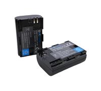 2 x Dot.Foto LP-E6 Premium 7.4v / 1600mAh Rechargeable Battery for Canon EOS R R5 5D Mark II 5D Mark III 5DS 5DS R 6D 6D Mark II 7D 7D Mark II 60D 60Da 70D 80D 90D