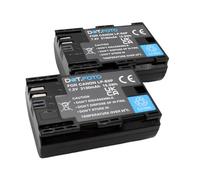2 x Dot.Foto LP-E6P Premium 7.2v / 2130mAh Rechargeable Battery for Canon EOS R R5 R5 MarkII 5D MarkIV R6 5D Mark II 5D Mark III 5DS 5DS R 6D 6D Mark II 7D 7D Mark II 60D 60Da 70D 80D 90D