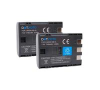 2 x Dot.Foto NB-2L, NB-2LH, BP-2L5 Premium 7.4v / 740mAh Rechargeable Battery for Canon EOS 350D 400D MD265 MV960 PowerShot G7 G9 S70 S80 ZR950 ZR960 HG10 HV40