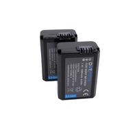 2 x Dot.Foto NP-FW50 Premium 7.4v / 1080mAh Rechargeable Battery for Sony ZV-E10, Alpha 7, A7, A7II, A7RII, A7SII, A7S, A7S2, A7R, A7R2, A5000, A6000, A6500, A6300, NEX-3, NEX-5