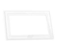 Dencon Finger Plate 2-Gang 88052Nb Clear Plastic Pack of 2