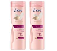 2 x Dove Body Lotion Body Love Care + Radiant Glow for All Skin Types 400ml