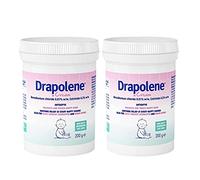 2 x Drapolene Cream 200g Tub | Prevents and Treats Nappy Rash | Soothes and Protects Baby's bottom from newborn onwards