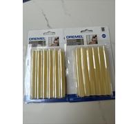 2 X DREMEL Wood Glue Sticks 11mm GG13 High Temp Hot Melt Craft Hobby - 24 Sticks