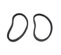 2 X Drive Belt Clutch Belt for Hammerhead 80T and TrailMaster Mid XRX Go Karts, Replacement Engine Drive Belt with Oil and Heat Resistance, Compatible with 6.5HP Go Kart