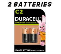 Duracell LR14/MN1400 Accu C Rechargeable NiMH Batteries - Pack of 2