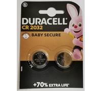 2 x Duracell CR2032 CR 2032 lithium battery 3V