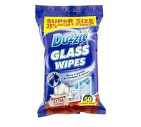 2 x Duzzit Glass Window Mirror Cleaning Wipes Pack Of 50
