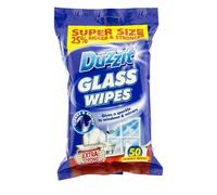 2 x Duzzit Glass Window Mirror Cleaning Wipes Pack Of 50