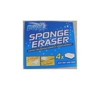2 X DUZZIT SPONGE ERASER REMOVES HOUSEHOLD