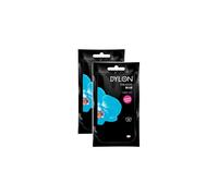 2 x Dylon Hand Fabric Dye Sachet - Paradise Blue