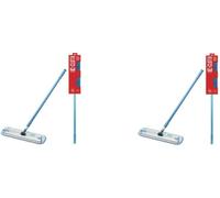E-Cloth Microfibre Mop Deep Clean - Washable & Reusable for Floors - Blue/Silver, 1 Pack