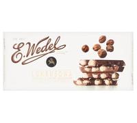 2 x E.Wedel Milk Chocolate Bar 100g with Whole Hazelnuts 100g | Luxurious Polish Chocolate with Roasted Nuts | Creamy European Hazelnut Chocolate | Imported Gourmet Treat