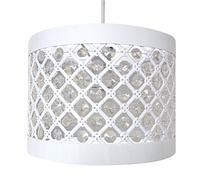 2 X Easy Fit Moda Sparkly Ceiling Pendant Light Shade Fitting Modern Decoration