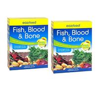 2 x Eazifeed Ready To Use Fish Blood & Bone 750g