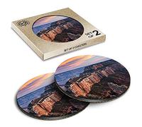 2 x Eco Boxed Cork Coasters - Grand Canyon National Park USA Drink Cup Mug Glass Table Mat #13152