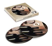 2 x Eco Boxed Cork Coasters - Red Wine Drinks Alcohol Bar Restaurant Drink Cup Mug Glass Table Mat #24443