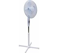 2 x Electrical 16-Inch Oscillating Pedestal Stand Fan - 3 Settings