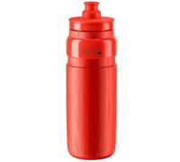 2 x Elite Fly Tex Bicycle Water Bottles - 750ml Red (Ultra Lightweight / Race)