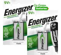 Energizer Recharge Power Plus 175mAh 9V Rechargeable Battery