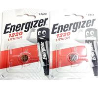 2 X Energizer Cr1220 3V Lthium Coin Cell Battery Dl1220 Car Keys Van Key Fob by Energizer