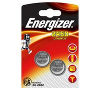 Energizer Button Cell Batteries CR2450 3V Lithium Pack of 2