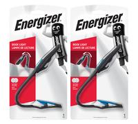 2 x Energizer LED Book Light Reading Lamp - include 2 Batteries