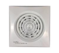 2 X Envirovent SIL100T "Silent" Bathroom Extractor Fan - for 4" 100mm ducting