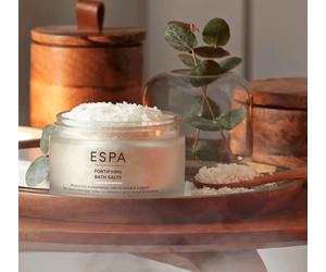 2 X ESPA SIGNATURE BLENDS FORTIFYING BATH SALTS 180ml Brand New In Box
