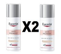 2 x Eucerin Anti-Pigment Day Cream SPF30 Tinted Light 50ml Set