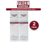 2 x Eucerin AtopiControl Intensive Calming Cream 40ml Dry Itchy Skin Care