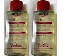 2 X Eucerin PH5 Dry Sensitive Skin Moisturizing Cleansing Shower Oil (2 X 200ml)