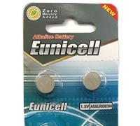 2 x Eunicell AG9 / LR936 / G9 / SR936W 1.5v Alkaline Cell Battery Batteries NEW