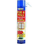 2 X Everbuild EVFF7 Fix and Fill Expanding Foam Filler 750ml by Everbuild