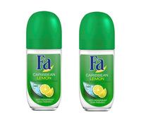 2 x FA Deo Deodorant Caribbean Lemon - Roll-On - 50 ml