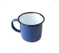 Genware 50018BLUE Enamel Mug, 36 cL/12.5 oz., Blue